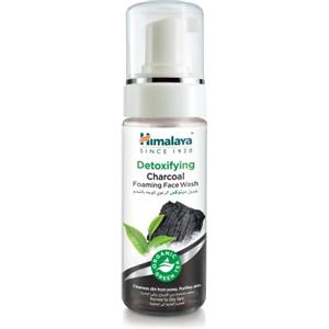 Himalaya Detergente viso schiumogeno al carbone disintossicante, deterge lo sporco, purifica la pelle, 150 ml, Confezione da 1, Charcoal, Confezione singola