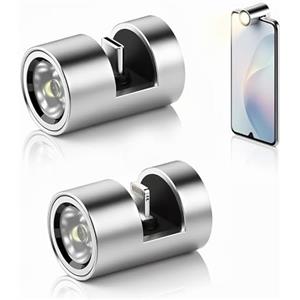 Technaxx Torcia a LED Technaxx Lightning - Torcia per Smartphone Super Luminosa da 230 Lumen con Portachiavi - Mini Luce Compatta Plug & Play per iPhone (iPhone 14 o precedenti), Emergenze, Campeggio, Viaggi