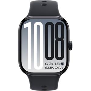 vivo Watch GT2 Smartwatch Uomo Donna, Batteria 25 Giorni, Display AMOLED 2,07'', Chiamate Bluetooth e GPS, 100+ Sport incl. Padel, 5ATM Impermeabile, Cardio SpO2 Sonno, NFC, Nero