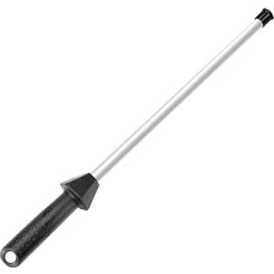 Sharpeak Lunghezza totale da 45 cm/asta da 30 cm Asta per affilatura in ceramica, con guide angolari integrate e cappuccio antirottura, affilatura di coltelli affilati come rasoi, affilacoltelli
