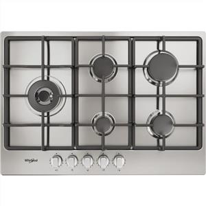 Whirlpool - Piano Cottura A Gas Elements Tgml 761 Ix/r 73 Cm-acciaio Inossidabile