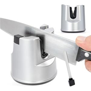 KIALFSR Affilacoltelli Professionale, Affila Coltelli con Base Antiscivolo