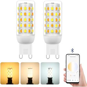 I-SHUNFA Lampadine Intelligenti G9 LED con Controllo APP,2 Pack