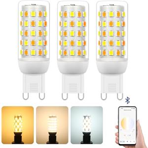 I-SHUNFA Lampadine Intelligenti G9 LED con Controllo APP,3 Pack
