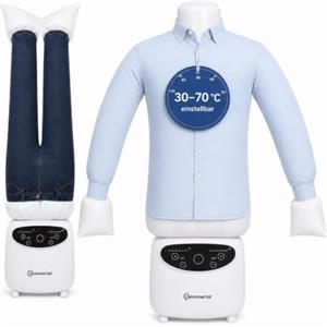 Sommertal Gentleman - Macchina da stiro automatica per camicie, camicette, magliette e pantaloni, funzioni di stiratura