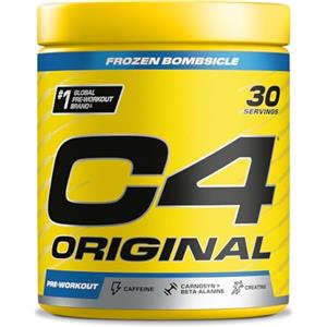 CELLUCOR C4 Original Beta Alanine Sports Nutrition Bulk Polvere pre-allenamento per uomini e donne |I migliori integratori per bevande energetiche pre-allenamento |Creatina monoidrato |Frozen Bombsicle |30porz