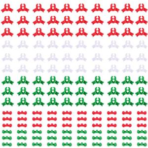 Chixenn 150 Pezzi Piegatrici per Piante, Clip di Addestramento a Basso Stress, 90 Gradi in Plastica, Supporti per Guidare Steli, Rami, Fiori, Orto, Giardino, Serra e Balcone