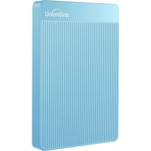UnionSine Hard Disk Esterno 2,5" 500GB Ultra Slim Portatile USB3.0 SATA HDD Storage per PC, Macbook, PS4, PS5, Xbox series, Wii u, TV (Blu) HD2510
