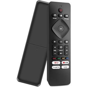 Xiaodib Telecomando di ricambio per telecomando Philips TV, compatibile con Allen Philips Smart TV Series: 4K OLED LED Ultra HD