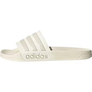 adidas Unisex - Adulto Adilette Shower Slides Sandal, Off White/Alumina/Off White, 48.5 EU