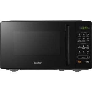 COMFEE' Forno a Microonde Digitale,20 litri,700W, 11 Livelli di Potenza, 6 Menu Automatici, Scongelamento Rapido,Funzione di Memorizzazione, Blocco Bambini, Piccolo per Cucine, Nero-CMO-EM20L2NFPE(BK)