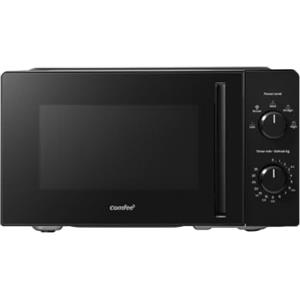 COMFEE' Forno a Microonde Nero, 20 litri, 700W, 5 Livelli di Potenza, Scongelamento Rapido, Facile da Pulizia, Timer Manuale, Design Compatto, Ideale per Piccole Cucine - CMO-MM20L2NFPE(BK)