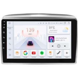 hizpo Autoradio Android 13 per Lancia Ypsilon 2006-2011 con Wireless Carplay Android Auto 8-Core 4G+32G Schermo QLED WiFi Navigazione Bluetooth 5.0