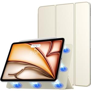 TiMOVO Cover per iPad Air 11 Pollici M4/M3/M2, Air 5a/4a Gen, Oro Champagne