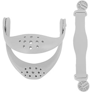 UPQRSG Barella per Il Collo, Design Ergonomico Supporto per Il Collo con Correttore Posturale Regolabile a 360 Gradi, Dispositivo di Trazione Cervicale Regolabile in Modo Flessibile con Cinturino Ad Anello,