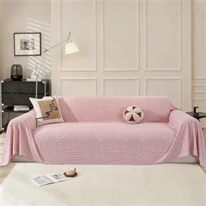 Ystyle Telo Copridivano 200x280 CM, Copritutto Per Divano Antiscivolo, Copridivano Antigraffio Gatto, Fodera Divano Antimacchia Lavabile, Ideale Come Telo Arredo, Coperta Picnic, Rosa