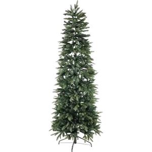 DCG GIUSEPPE DI CANΙΟ COLLECTION DCG Collection - Albero Natalizio - Artificiale con Rami Realistici - Effetto Real Touch in PE & PVC - Montaggio Facile a Ombrello - Altezze 75-120-150-180-210-240 cm (Verde Slim Ungaretti, cm 180)