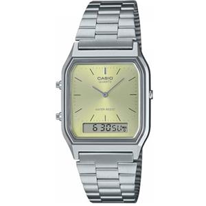Casio Orologio Vintage AQ-230A-9AMQYES Orologio da donna in acciaio inossidabile