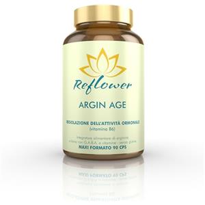 ULTIMATE ITALIA Reflower - Argin age 90 cps - Integratore con Arginina per un Mirabile Effetto Anti-Age
