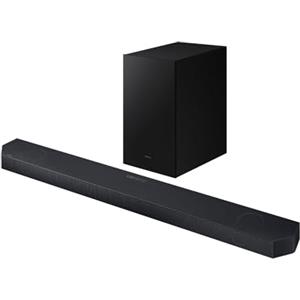 Samsung Q-Serie Soundbar HW-Q600H/XC 3.1.2 Canali, Subwoofer, Wireless Dolby Atmos, Q-Symphony, Adaptive Sound, Connessione TV Wireless, 2026