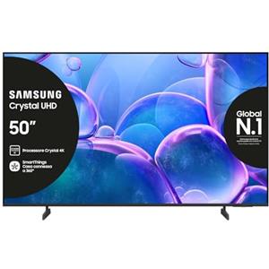 Samsung Crystal UHD 4K Smart TV 50'' UE50U7000FUXZT, Crystal 4K Processor, HDR, Smart Experience, OTS Lite & Adaptive Sound, Metal Stream Design, 2025