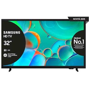 Samsung HD Smart TV 32'' UE32H5000FKXZT HD, Hyper Real Processor, HDR & Pur Color, Smart Experience, OTS Lite & Adaptive Sound, SlimLook Design, 2025