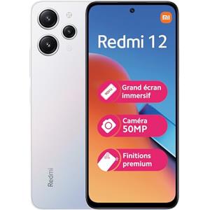 Xiaomi Smartphone Xiaomi Redmi 12 8GB 256GB Pile Argento