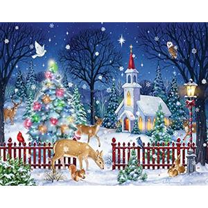 Vermont Christmas Company Peaceful Night Advent Calendar (countdown to Christmas)