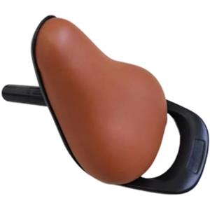 kowaku Sella con Maniglia Integrata Sicuro Sella con Tubo Reggisella Universale Seggiolino Bici Maniglia per Bicicletta senza Pedali, Marrone, M