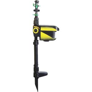 GENERIC Spruzzatore con sensore di movimento | Irrigatore per animali attivato dal movimento | Spruzzatore a energia solare con rilevamento di 120 gradi | Spruzzatore da giardino repellente per uccelli |