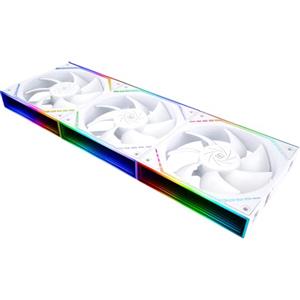 THERMALRLGHT Thermalright TR TL-M12Q X3 Ventola per CPU Blocchi di giunzione Bianco,Raffreddamento alloggiamento senza fili 120 mm PC Ventola pacchetto ARGB Infinity Mirror Effetti di luce regolabili,2000