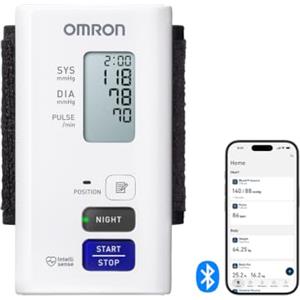 OMRON NightView Misuratore Pressione da Polso, Misurazioni Diurne/Notturne