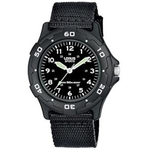 Lorus Orologio Analogico Quarzo Bambino con Cinturino in Nylon RRX89FX9