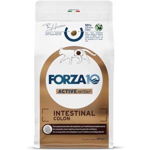 Generico Intestinal Colon All size Forza10 Adult Pesce- Crocchette per gatti Adulti di tutte le taglie e razze, Pesce, Olio di Pesce, No OGM,Per la cattiva digestione, -2 confezioni da 400gr