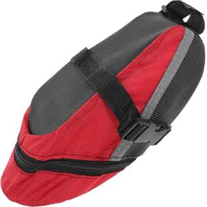 KHBUAB Borsa Posteriore in Nylon Velluto Grande capacità per Bicicletta Borsello Versatile e Accesso Comodo per Ciclismo All'aperti per Sedile