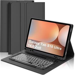 Occtingkind Per Galaxy Tab S10 Ultra 14,6" Cover Tastiera con RGB Italiana