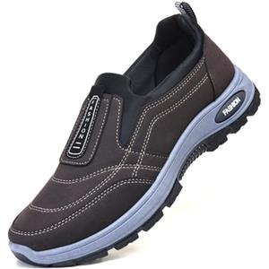 Dasongff Scarpe da ginnastica da uomo, slip on sneakers, scarpe senza lacci da corsa, sneakers, fitness, running, scarpe da ginnastica da uomo, traspiranti, da tennis, da lavoro, a piedi, comode e leggere