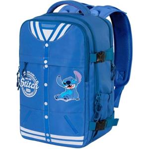 Disney Lilo e Stitch Varsity-Zaino Mercury 2.0 da Viaggio Aereo 40x20x25cm Bagaglio a Mano, Blu, Capacità 20 L