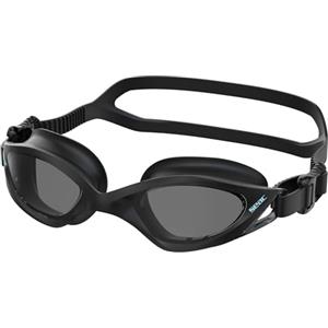 SEAC VIPER, occhialini da nuoto anti-appannamento e antigraffio per prestazioni di alto livello, uomo e donna, nero