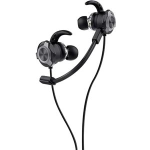GXTrust Pine Auricolari Gaming con Filo 3.5 mm, Cuffie In Ear Gaming, Nero