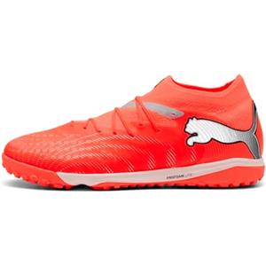 PUMA Scarpa da Calcio Unisex Future 9 PRO Cage, Rosso Brillante, Bianco, Nero, Argento, Taglia 40, Glowing Red PUMA White PUMA Black PUMA Silver, 40 EU