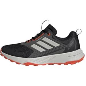 adidas Uomo Terrex Tracefinder 2 Trail Running Shoes, Core Black/Grey One/Semi Impact Orange, 41 1/3 EU