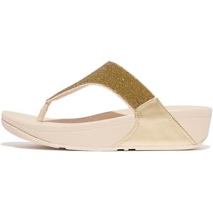 Fitflop Sandali da donna Lulu Opul con punta, platino, 37 EU