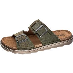 Fischer Markenschuh Fischer Pantofole Uomo Lars 526661, Numero:45 EU, Colore:Verde