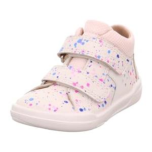 Superfit Scarpe Primi Passi da Bambina Superfree, Bianco Rosa 1010, 20 EU