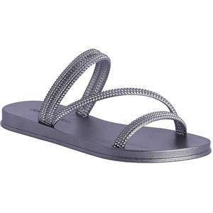 DON ALGODON Infradito Donna - Infradito Spiaggia e Piscina - Sandali Flip Flop in Gomma con Suola Antiscivolo e Leggero, argento, 39 EU