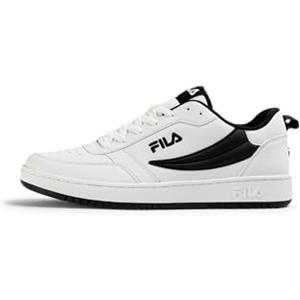 FILA Rega Nf, Scarpe da Ginnastica Uomo, Bianco Bianco e Nero, 41 EU