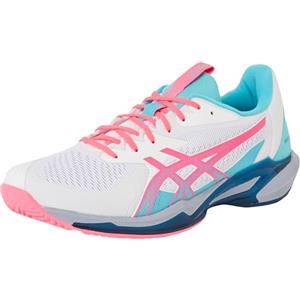Asics 1041A496-100 Solution Speed FF 3 Padel Uomo, White/Hot Pink EU 48