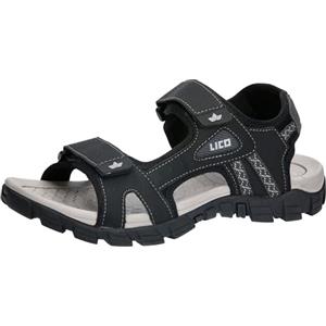 Lico Lealman V, Sandali Unisex-Adulto, Nero/Grigio, 36 EU