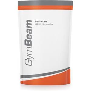 GymBeam L-Carnitina - Integratore Bruciagrassi in Polvere con 2000 mg di Carnitina Tartrato - Ideale per Sport e Diete Ipocaloriche - Adatta a Vegetariani e Vegani (250 g, Lemon Lime)
